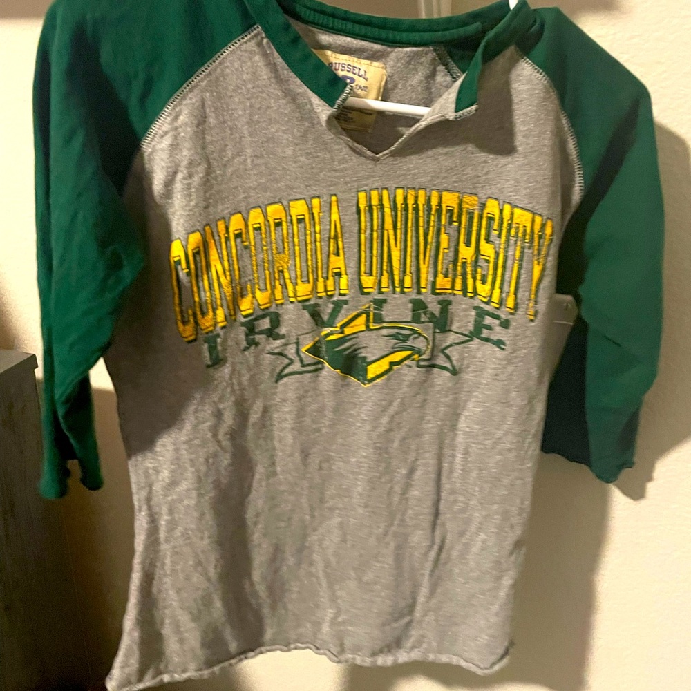 Vintage Concordia University Irvine Baby Tee Long Sleeve